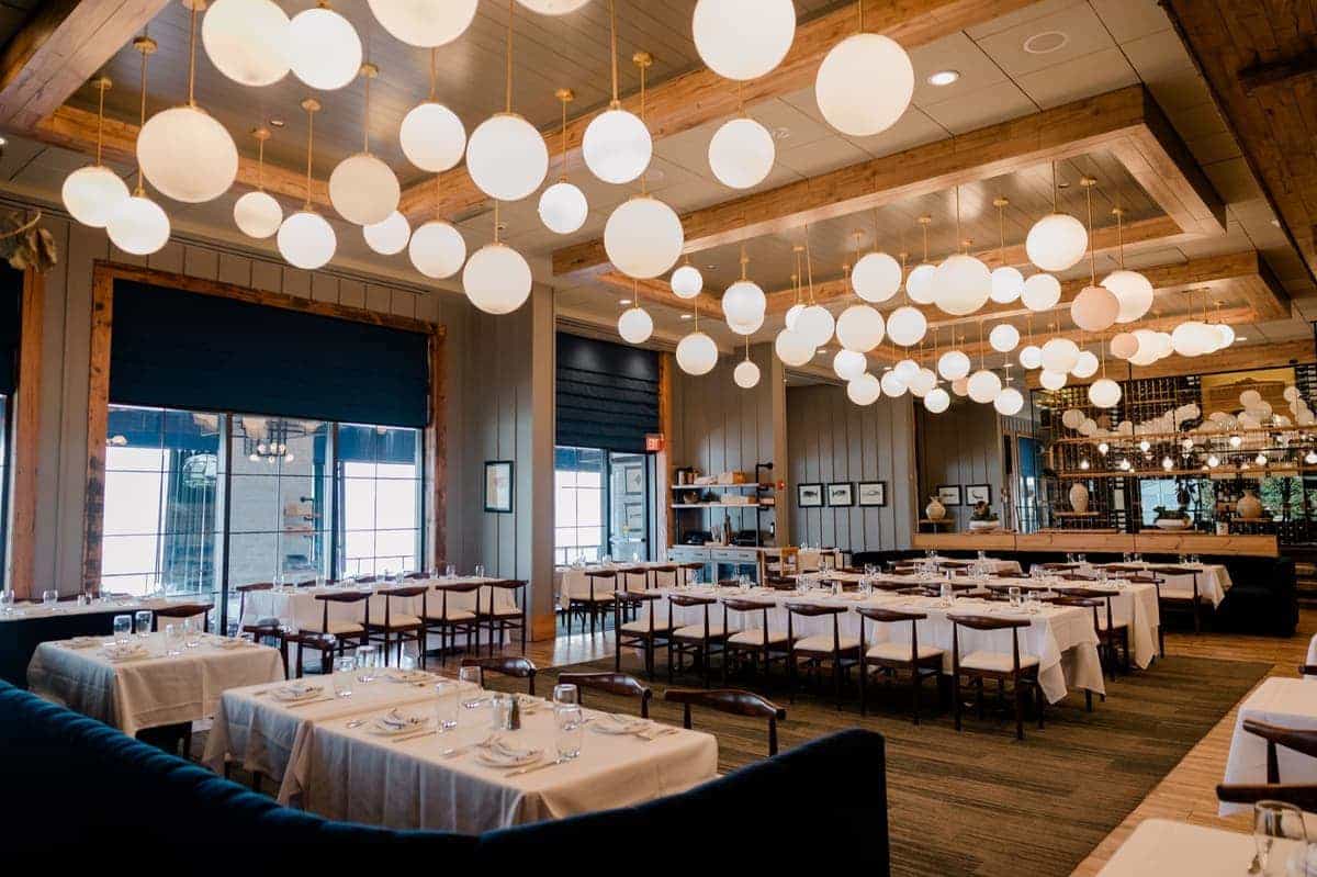 Event space with river views