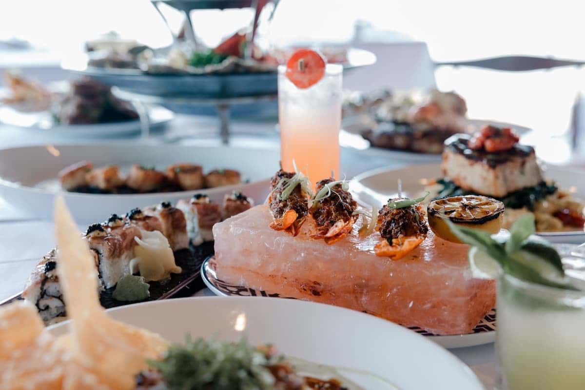 Exquisite cuisine at Blu Pointe