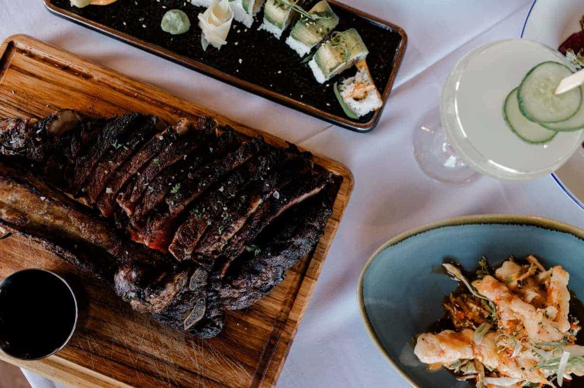 Prime cuts and seasonal dishes at Blu Pointe